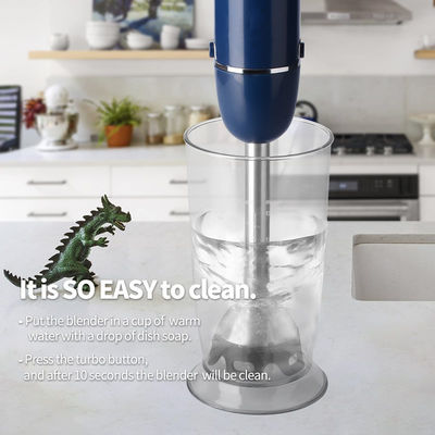 5 in 1 Immersion Stick Blender Set 120V 240V With Whisk Frother Chopper Beaker