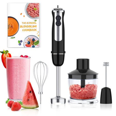 5 In 1 Stainless Steel Stick Blender 800 Watts With Powerful Copper Motor