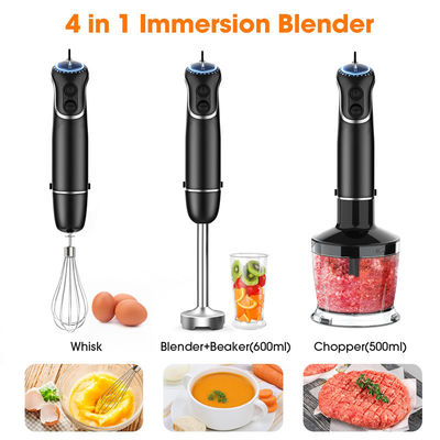 BPA Free Portable Hand Blender 12 Speeds Handheld Mixer Blender