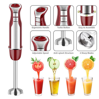 Multipurpose 500 Watt Immersion Blender 9 Speed For Baby Food