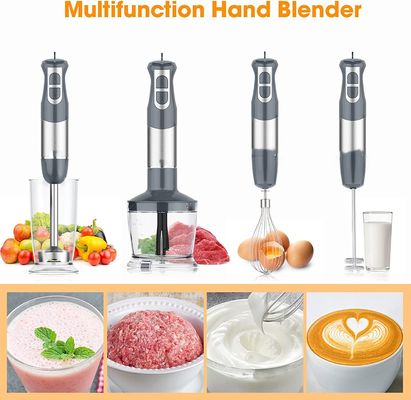 Multi Function Hand Blender Machine , 800w Stick Blender With Two Mode