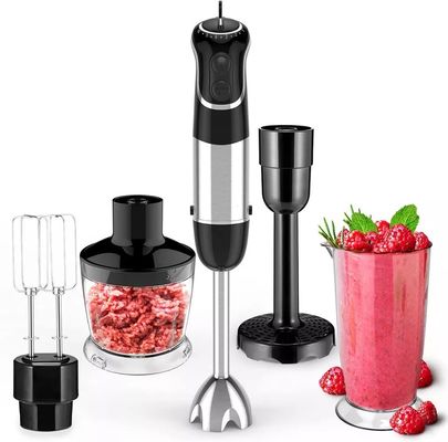 Multipurpose Stainless Steel Stick Blender 9 Speed Hand Electric Blender Low Noise