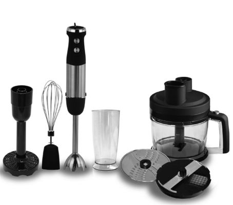 Multipurpose Hand Held Food Processor , 304 Stainless Steel Hand Blender