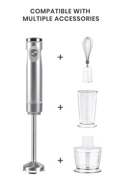 3 In 1 Slim Hand Blender set 400W With Beaker / Whisk / Chopper