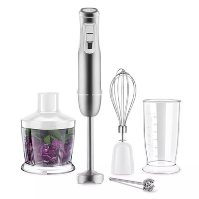 800 Watt 4 In 1 Immersion Blender Set , Electric Chopper Mixer Blender