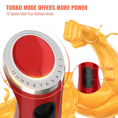 Portable Hand Held Immersion Stick Blender 800W With Turbo Mode
