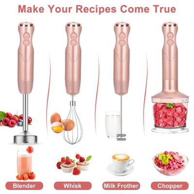Kitchen Electric Hand Held Blender 800W For Smoothie / Baby Food