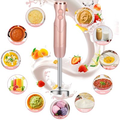 Kitchen Electronic Appliances 800w Stick Blender With Chopper / Beaker