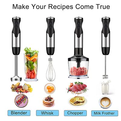 Multipurpose Ultra Stick Hand Blender Set 800w Logo Customized