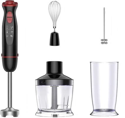 12 Speed Handheld Immersion Stick Blender With Stainless Steel Blades