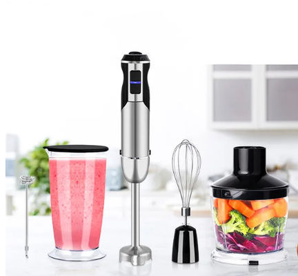 4 In 1 Powerful 800W Stainless Steel Stick Blender Variable 12 Speed