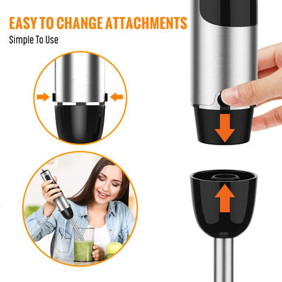 Powerful DC Motor Handheld Immersion Blender Multi Purpose Accessories
