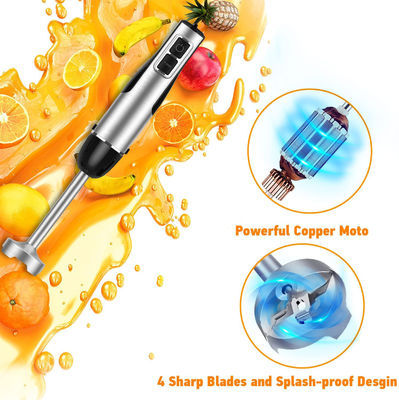 Powerful DC Motor Handheld Immersion Blender Multi Purpose Accessories