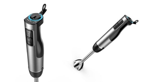 Stainless Steel Immersion Stick Blender Quick Efficient Food Preparation