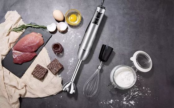 200W 2.2 Lbs High Speed Hand Blender With Stainless Steel Blades For Smoothies Soups Baby Food