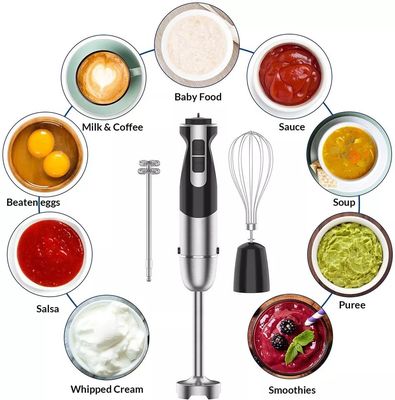 CB ROHS REACH Certified Manual Blending Stick Stainless Steel Plastic