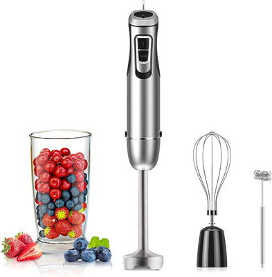 600W Portable Blending Stick - Blend Anywhere with Dishwasher Safe Convenience