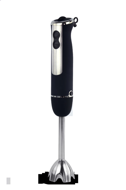 Powerful DC motor Immersion Hand Blender, Stainless steel blender and blade, Turbo button