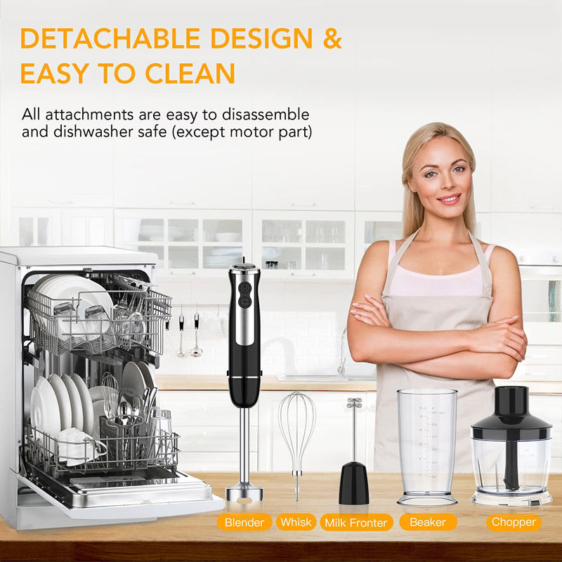 Home Immersion Stick Blender 5 IN 1 Variable Speed Hand Blender