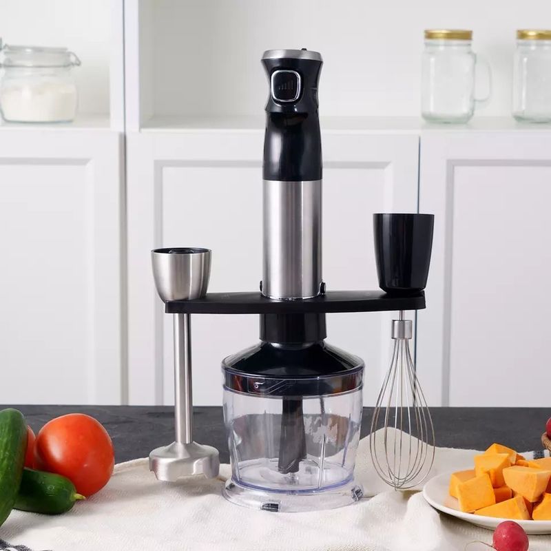 600W 800W Electric Stick Hand Blender , Stainless Steel Immersion Blender
