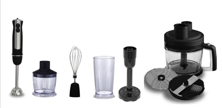 Durable 2 Speed Immersion Blender , 800W Handheld Whisk Blender